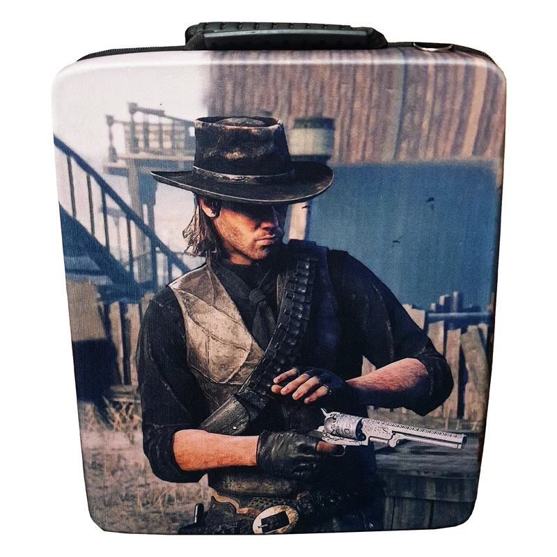 کیف حمل پلی استیشن 4 اسلیم و پرو طرح GUN کد 72