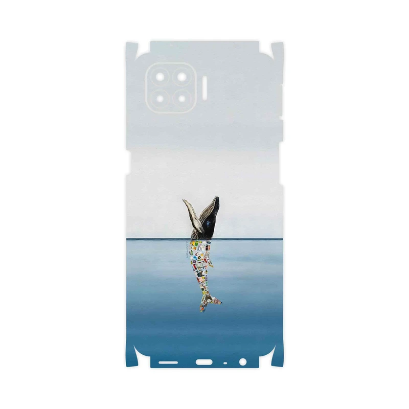 برچسب پوششی ماهوت مدل Collage of Sea Trash-FullSkin مناسب برای گوشی موبایل اپو A93