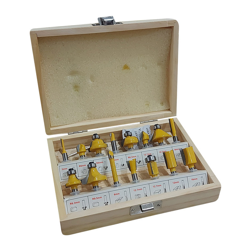 مته اورفرز لیزار مدل P22 مجموعه 15 عددی