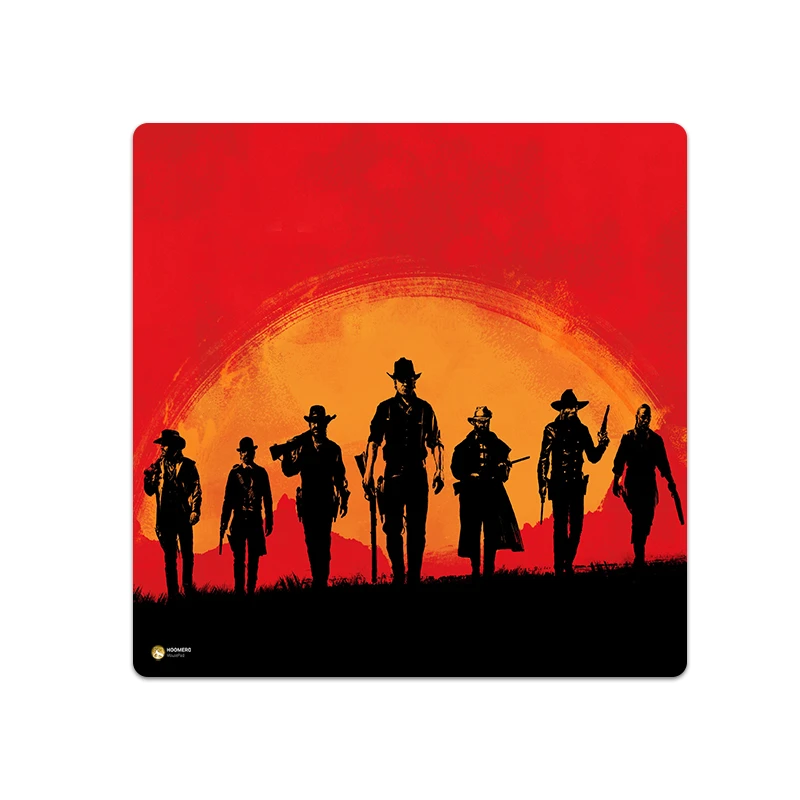 ماوس پد هومرو مدل NX450 طرح بازی Red Dead Redemption سایز 40x40 سانتی‌متر
