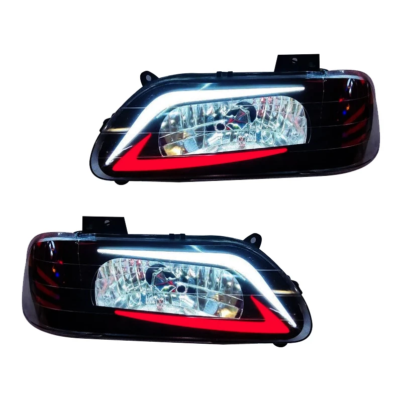 چراغ جلو خودرو گروه پژوهش صنعت مدرن مدل Nike مناسب برای پراید بسته دو عددی