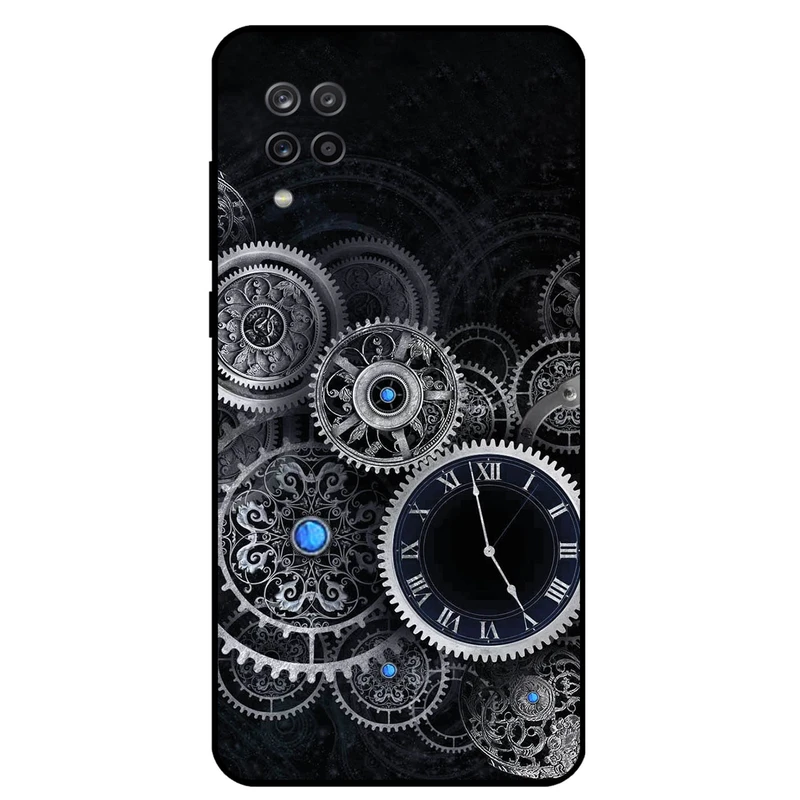 کاور مگافون طرح ساعت مدل 8161 مناسب برای گوشی موبایل سامسونگ Galaxy M12 / F12       