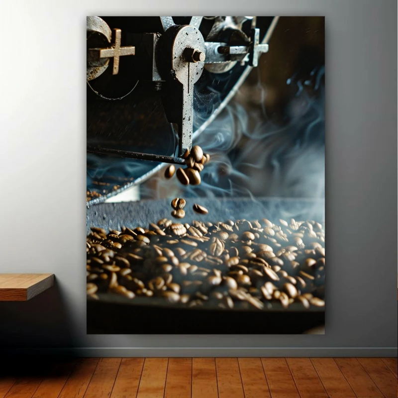 پوستر طرح مخمل مدل دستگاه قهوه ساز کد BK2251