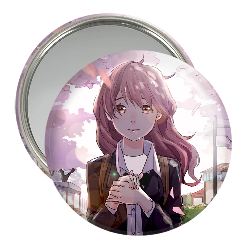آینه جیبی خندالو مدل شوکو نیشیمیا انیمه سایلنت ویس A Silent Voice  کد 15787