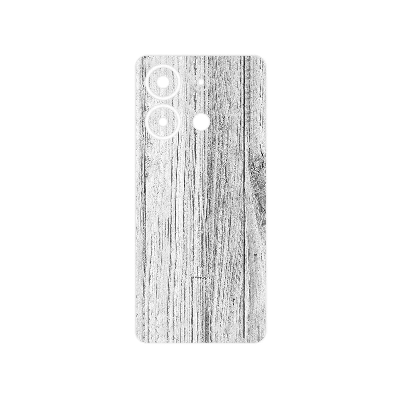 برچسب پوششی ماهوت مدل White_Wood مناسب برای گوشی موبایل شیائومی Redmi Note 13 4G
