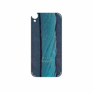 MAHOOT Turquoise feathers Cover Sticker for HTC Desire 820
