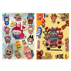 برچسب طرح لبوبو بسته 2 عددی