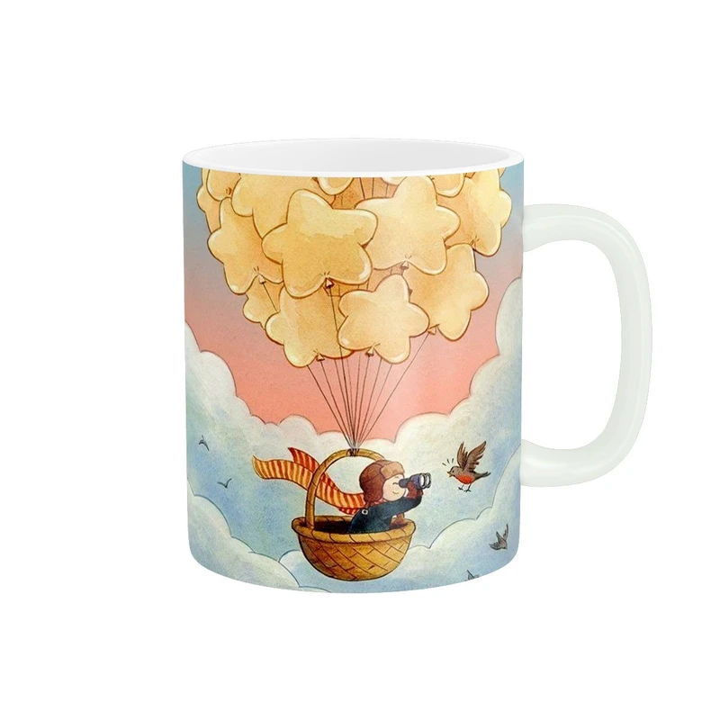 ماگ پاد آفرین طرح پسر و بالن کد 377