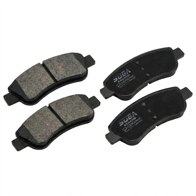 لنت ترمز جلو سوبا سهند مدل سرامیکی دوجفت مناسب برای 206 تیپ 5 