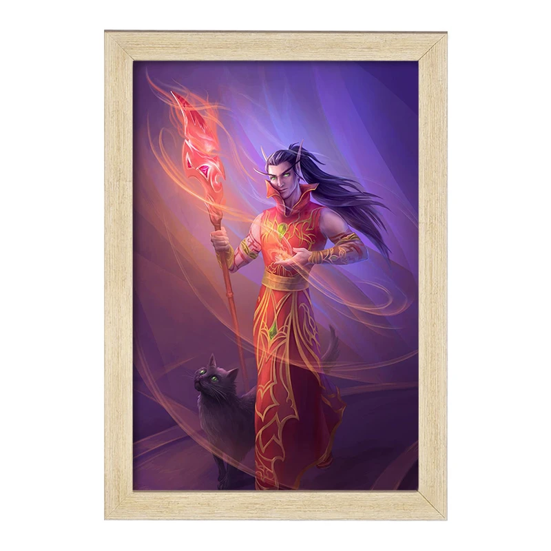 تابلو خندالو مدل بازی دنیای وارکرفت کد 31825