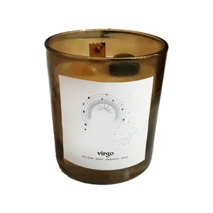 شمع لیوانی مدل ماه شهریور کد M0157