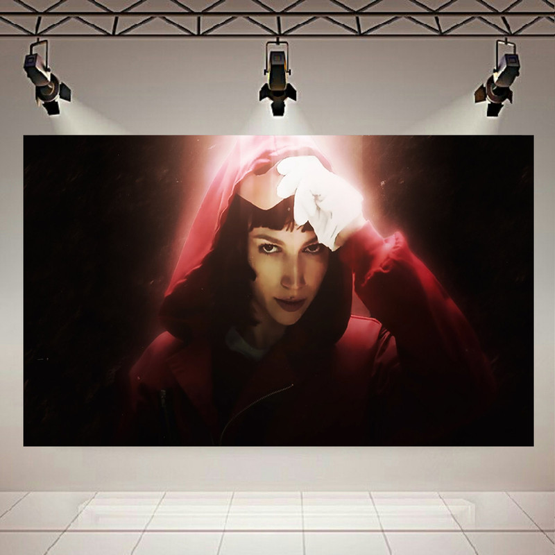 تابلو بوم طرح خانه کاغذی مدل توکیو کد AR6340