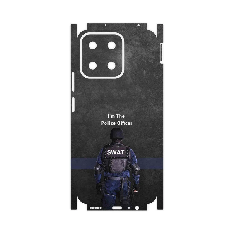 برچسب پوششی ماهوت مدل Police Officer-FullSkin مناسب برای گوشی موبایل آنر X7c