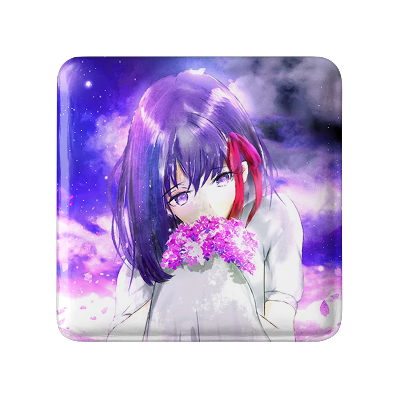 مگنت خندالو طرح ساکورا انیمه فیت استی نایت Fate Stay Night  مدل مربعی کد 22738