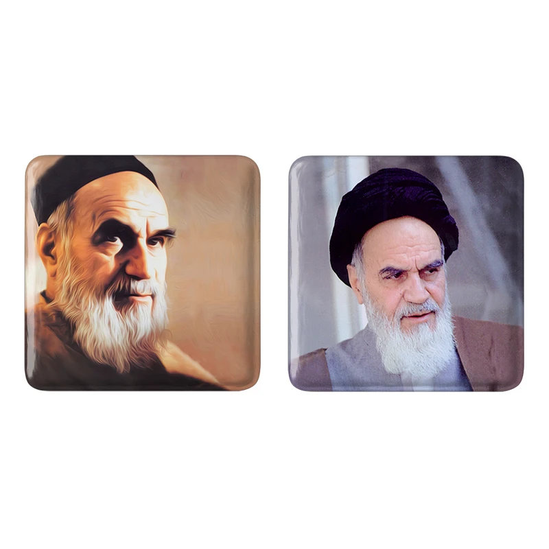 مگنت خندالو مدل امام خمینی (ره) کد 25502551 مجموعه 2 عددی