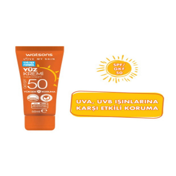 کرم ضد آفتاب بی رنگ واتسونز SPF 50 مدل UVA مناسب انواع پوست حجم 50 میلی لیتر کرم ضد آفتاب بی رنگ واتسونز SPF 50 مدل UVA مناسب انواع پوست حجم 50 میلی لیتر