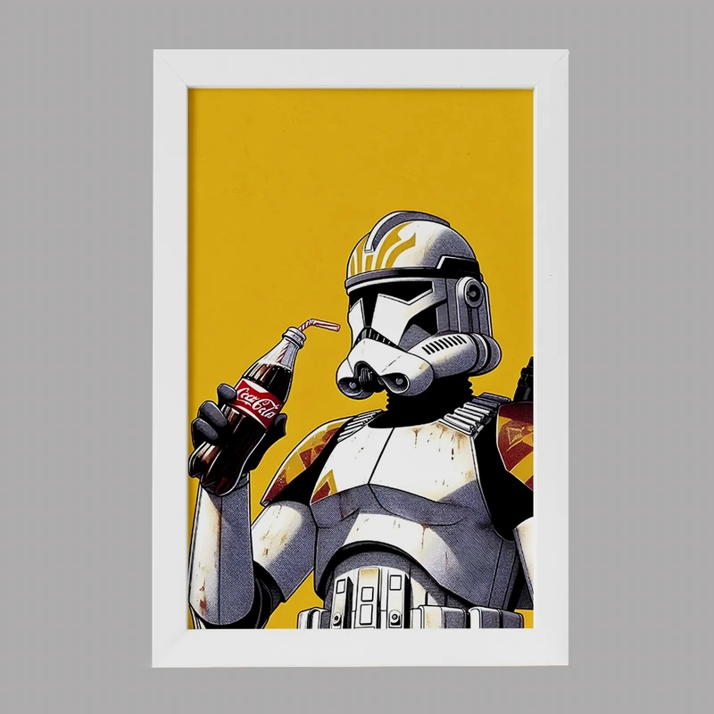 تابلو خندالو مدل جنگ ستارگان (Star Wars) کد F7429