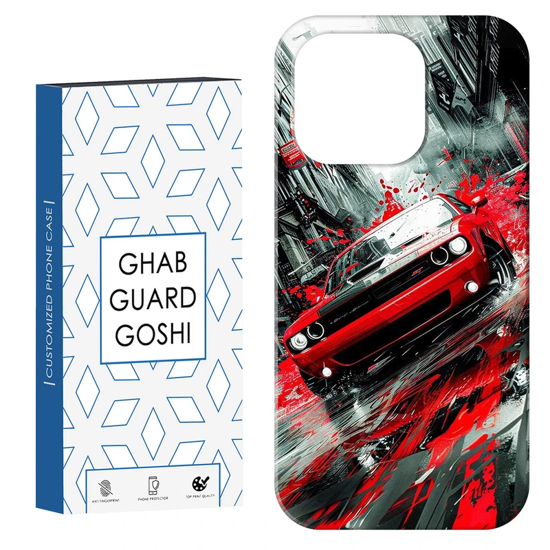 کاور قاب گارد گوشی طرح ماشین کد Dimo-091 مناسب برای گوشی موبایل اپل  IPHONE 16 PRO MAX   