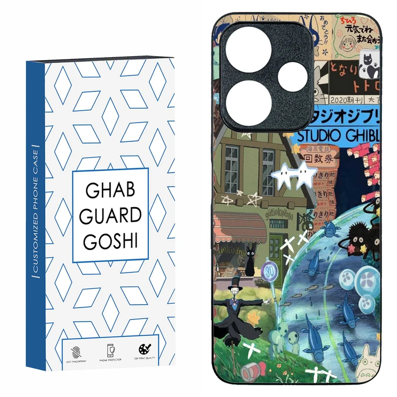 کاور قاب گارد گوشی طرح فانتزی کد TPU-212 مناسب برای گوشی موبایل شیائومی  REDMI 13  