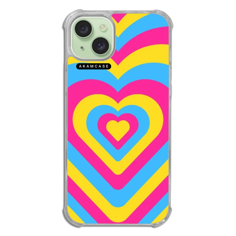 کاور آکام مدل AMCWTA15PLUS-HEART22 مناسب برای گوشی موبایل اپل iPhone 15 Plus