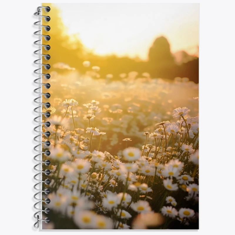 دفتر لغت 50 برگ خندالو طرح گل کد F1438