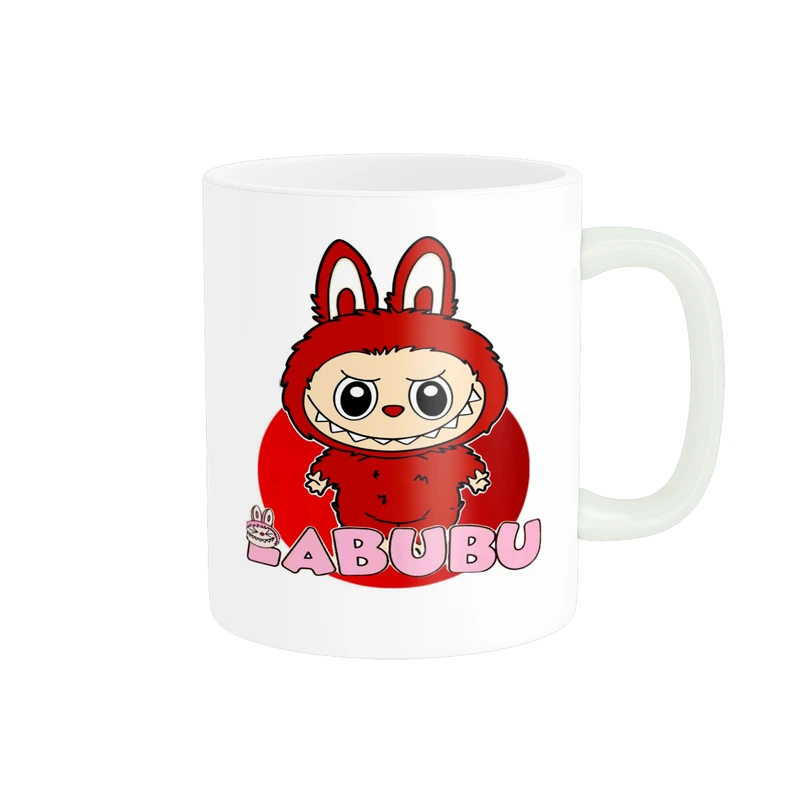 ماگ پاد آفرین مدل فانتزی طرح عروسک لبوبو Labubu ترند کد p10815