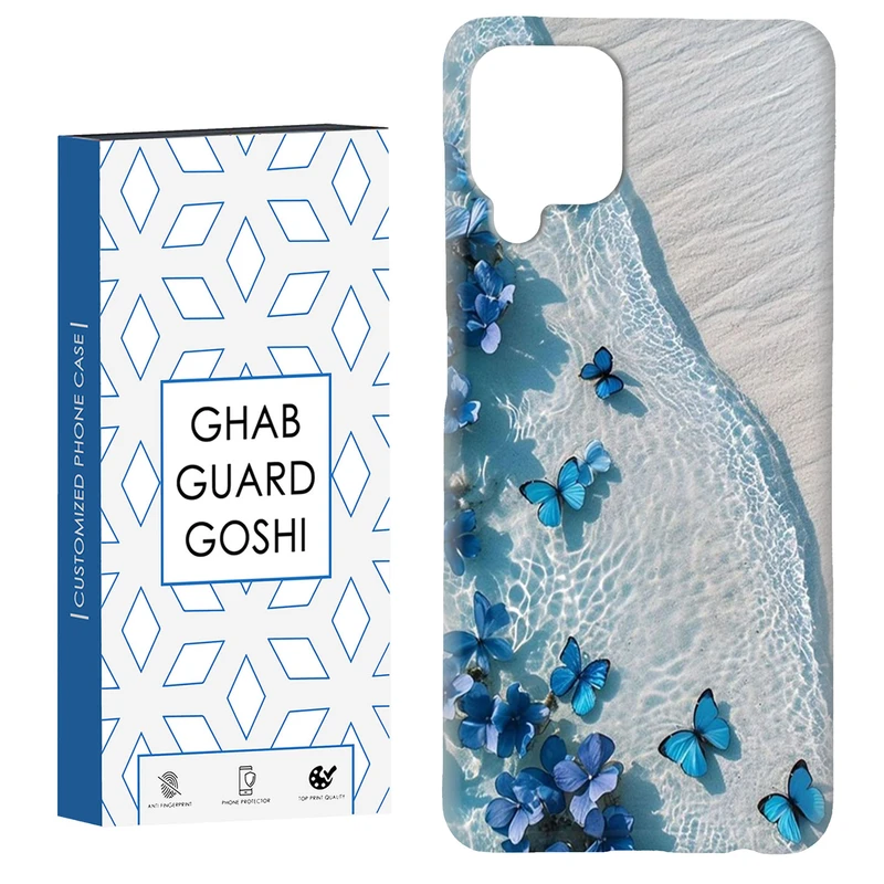 کاور قاب گارد گوشی طرح پروانه کد Dimo-385 مناسب برای گوشی موبایل سامسونگ Galaxy A22 4G / Galaxy M32 4G