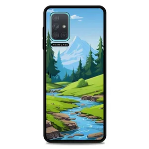 AKAM AMC-WSGA71-NATURE-19 Cover For Samsung Galaxy A71