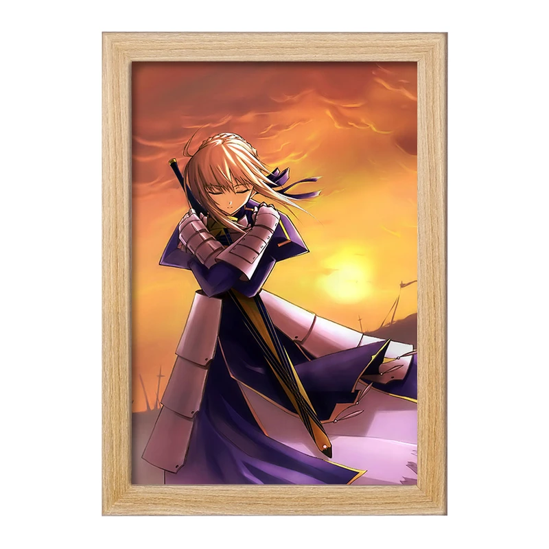 تابلو خندالو مدل التر انیمه فیت استی نایت Fate Stay Night  کد 22819