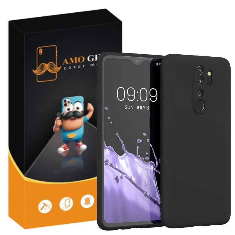 کاور عمو قاب مدل سیلیکونی پاک کنی مناسب برای گوشی موبایل شیائومی Redmi Note 8 Pro