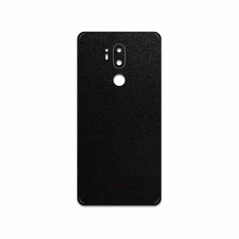 برچسب پوششی ماهوت مدل Black-Suede مناسب برای گوشی موبایل ال جی G7 PLUS THINQ