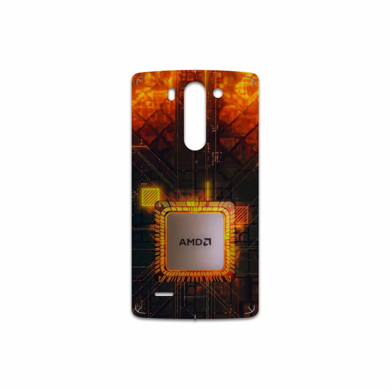 برچسب پوششی ماهوت مدل AMD Brand مناسب برای گوشی موبایل ال جی G3 Beat