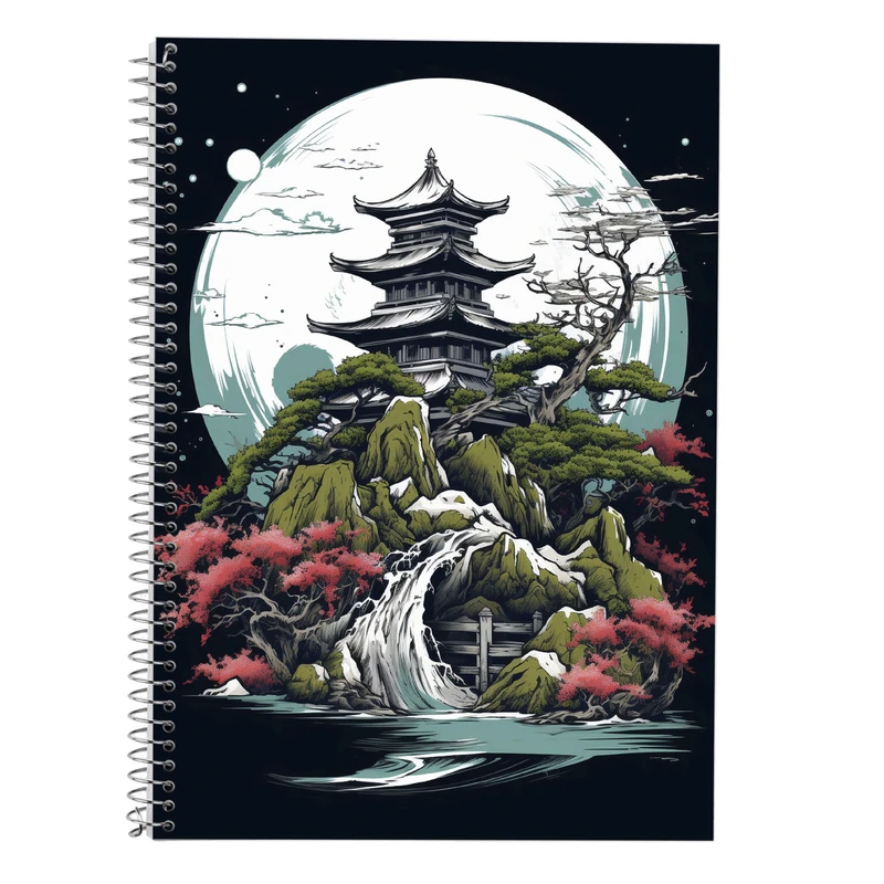 دفتر لغت 50 برگ مدوپد طرح Ghibli کد DF2462