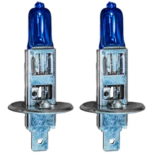 لامپ نور بالا چراغ جلو تک حالته بست یدک مدل یخی پایه H1 مناسب برای BYD S7 بسته ۲ عددی