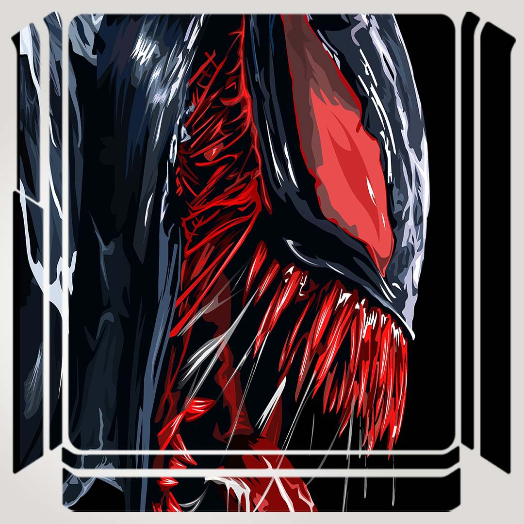 برچسب پلی استیشن ۴ مدل red venom artwork کد PSS-355 