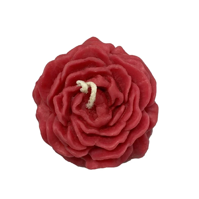 شمع دست ساز مدل آلاله بسته 2 عددی