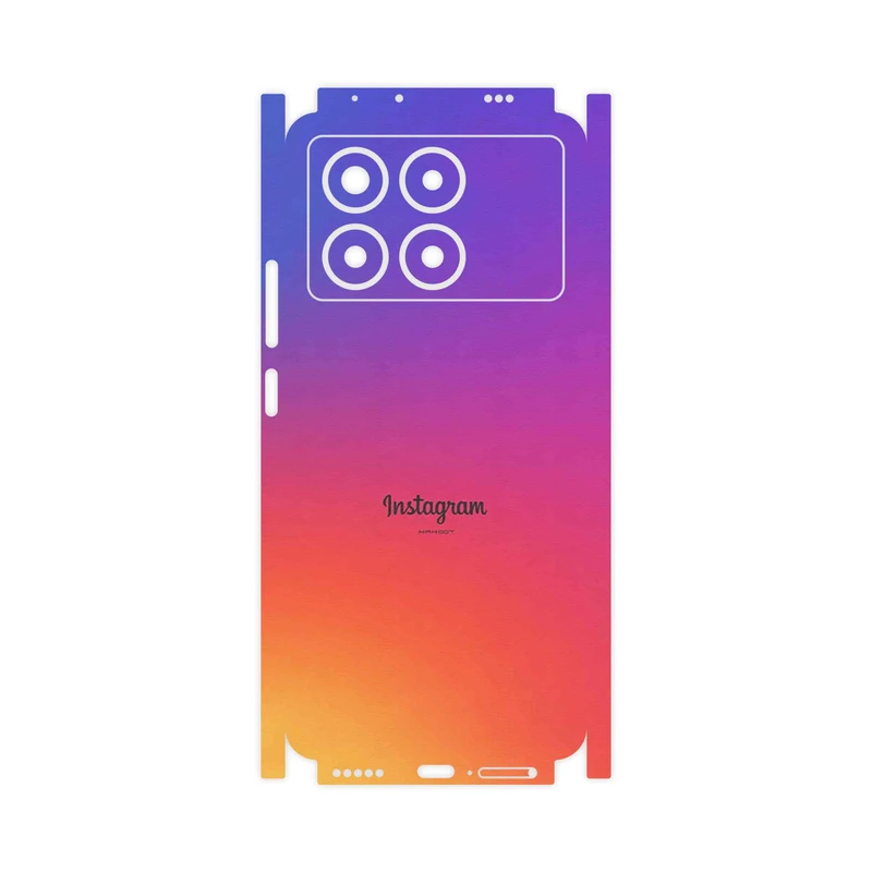 برچسب پوششی ماهوت مدل Instagram-FullSkin مناسب برای گوشی موبایل شیائومی Poco X6 Pro