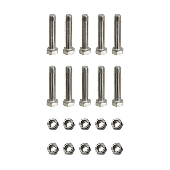  پیچ و مهره مدل Hex-12-70 بسته 20 عددی