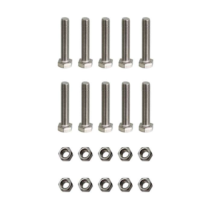  پیچ و مهره مدل Hex-12-60 بسته 20 عددی