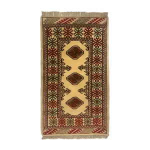 فرش دستباف نیم متری مدل ترکمن کد Nkp/stp7