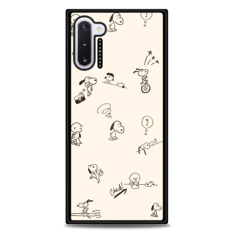 کاور آکام مدل AMC-WSGN10-SNOOPY-44 مناسب برای گوشی موبایل سامسونگ Galaxy Note 10
