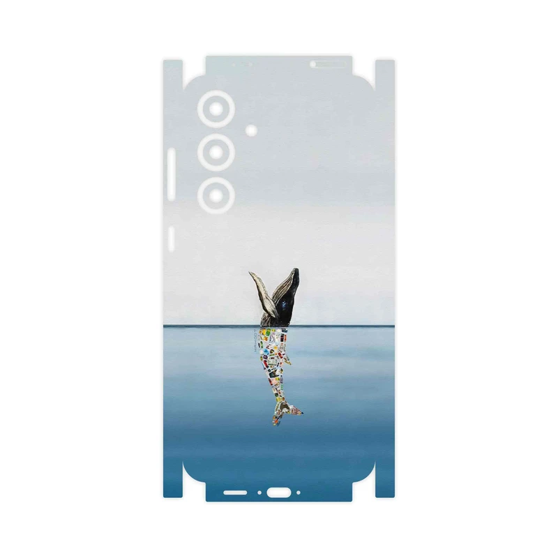 برچسب پوششی ماهوت مدل Collage of Sea Trash-FullSkin مناسب برای گوشی موبایل سامسونگ Galaxy S24 FE