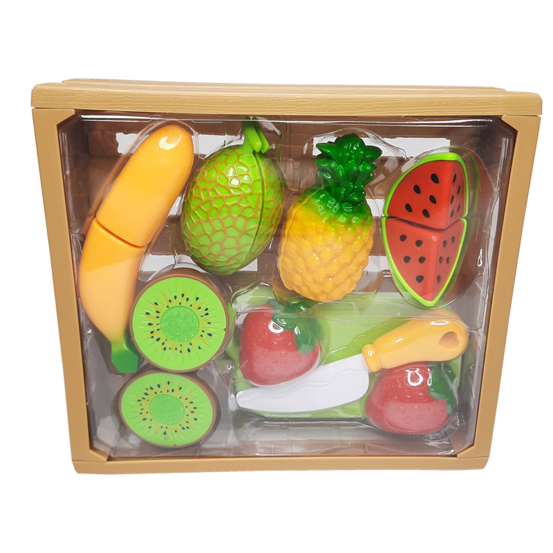 اسباب بازی آشپزخانه مدل برش میوه طرح جعبه میوه کد A2