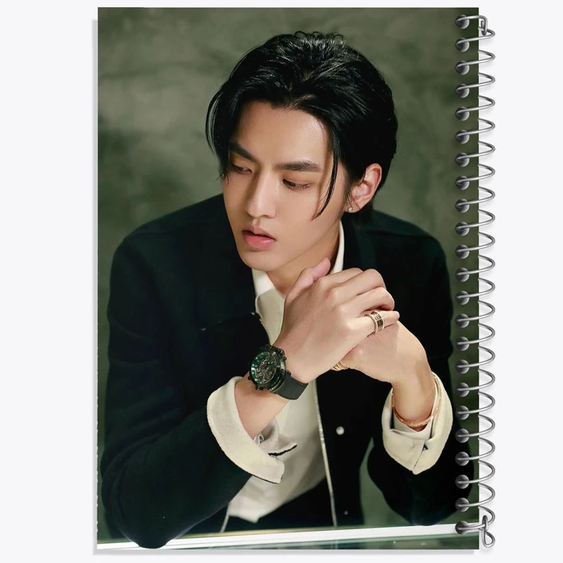 دفتر بولت ژورنال 50 برگ خندالو طرح کریس وو گروه اکسو EXO کد 13420