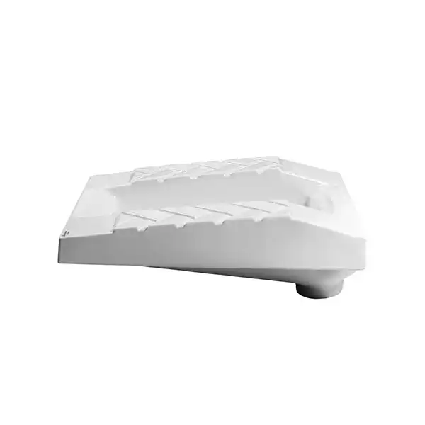 توالت زمینی مروارید مدل کرون ریم لس طبی