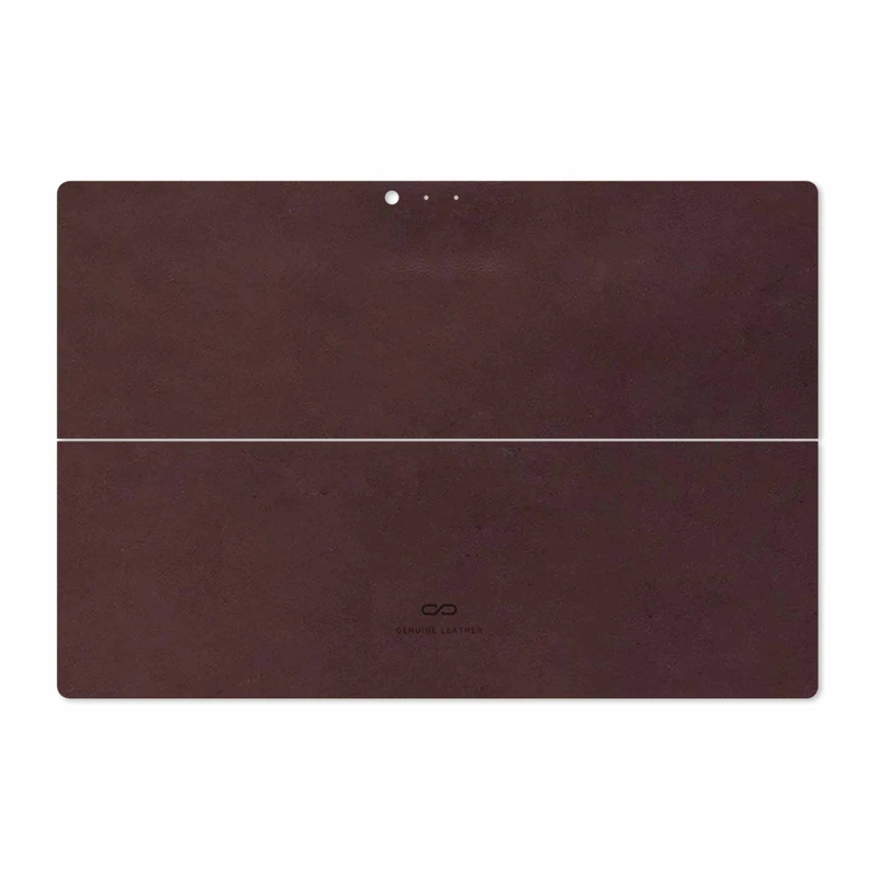 برچسب پوششی ماهوت مدل Matte-Dark-Brown-Leather مناسب برای تبلت مایکروسافت Surface Pro 3 2014