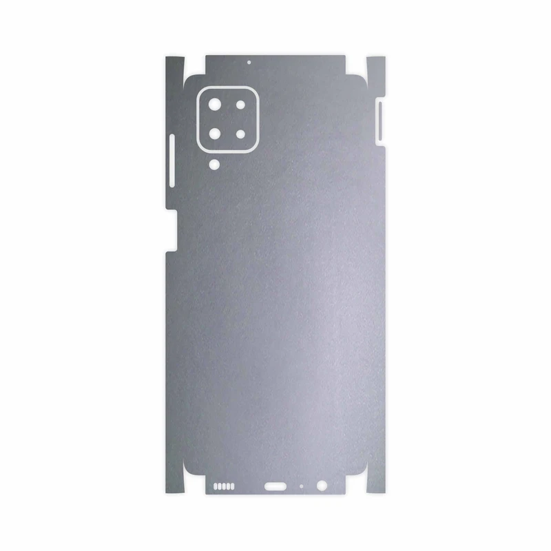 برچسب پوششی ماهوت مدل Matte-Silver-FullSkin مناسب برای گوشی موبایل سامسونگ Galaxy M12