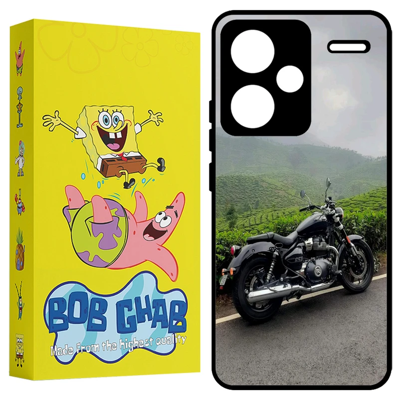 کاور باب قاب طرح موتور مدل BCPN13PL مناسب برای گوشی موبایل شیائومی Redmi Note 13 Pro Plus