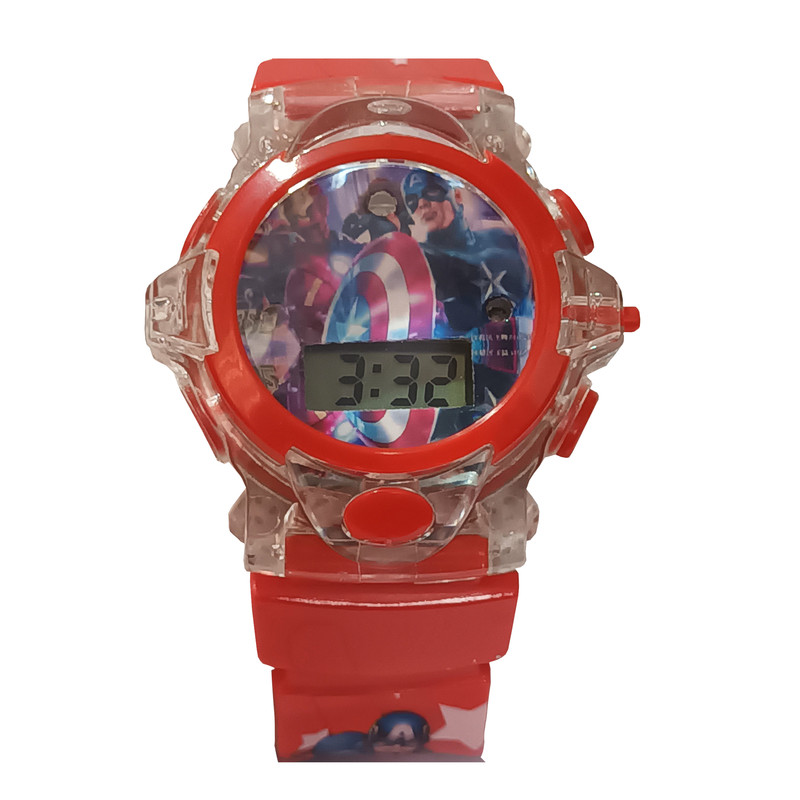 ساعت مچی دیجیتال مدل چراغ دار موزیکال کد 00R ساعت مچی دیجیتال مدل چراغ دار موزیکال کد 00R