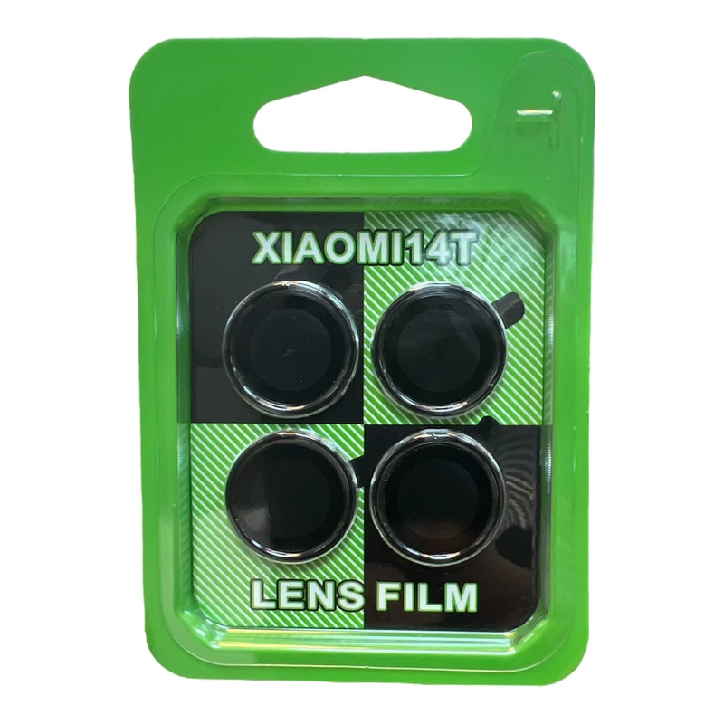 محافظ لنز مدل فلزی شابلون دار مناسب برای گوشی موبایل شیائومی Redmi Note 14 Pro